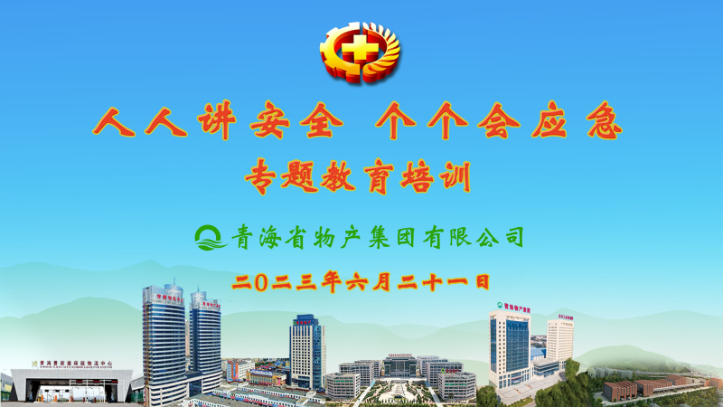 提高安全管理水平 落實全員安全責(zé)任&mdash;&mdash;集團安委會舉辦2023年&ldquo;人人講安全，個個會應(yīng)急&rdquo;專題教育培訓(xùn)