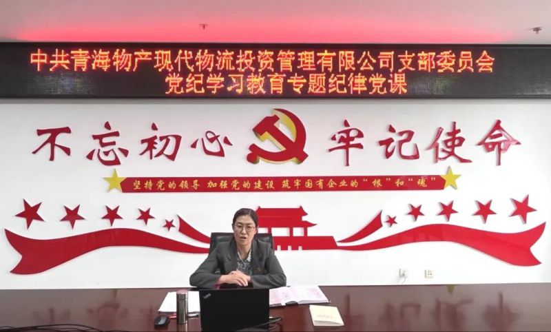 嚴(yán)明紀(jì)律作風(fēng) 永葆政治本色&mdash;&mdash;集團(tuán)黨委書記、董事長(zhǎng)劉玲同志講授專題紀(jì)律黨課