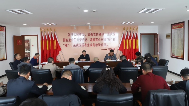 防范化解安全風(fēng)險(xiǎn)  織密筑牢安全防線&mdash;&mdash;集團(tuán)安委會(huì)召開(kāi)2023年3月份安全生產(chǎn)工作例會(huì)