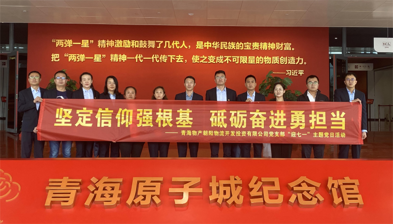 堅定信仰強根基，砥礪奮進勇擔當 朝物開投公司黨支部開展迎&ldquo;七一&rdquo;主題黨日活動