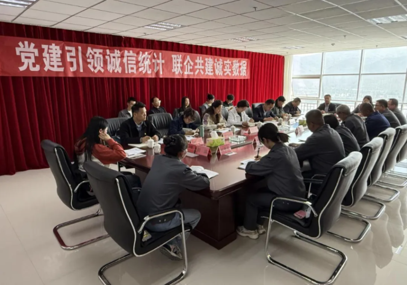 &zwnj;&ldquo;黨建引領(lǐng)誠信統(tǒng)計 聯(lián)企共建誠實數(shù)據(jù)&rdquo;&mdash;&mdash;公司黨委與國家統(tǒng)計局大通調(diào)查隊開展主題黨日活動