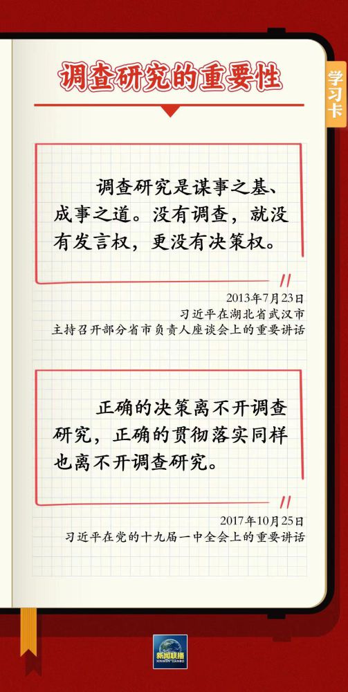 學(xué)習(xí)卡丨如何深入調(diào)查研究？跟總書記學(xué)習(xí)&ldquo;五字訣&rdquo;