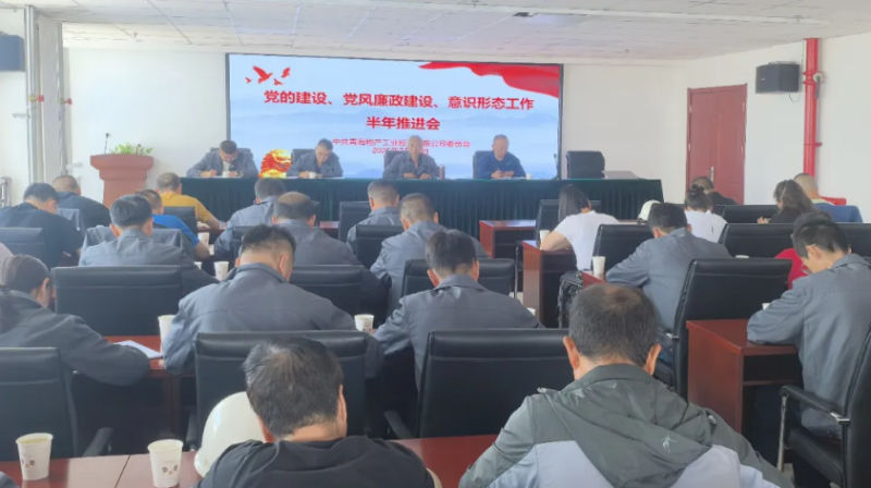 工投公司黨委召開黨的建設、黨風廉政建設、意識形態(tài)工作半年推進會