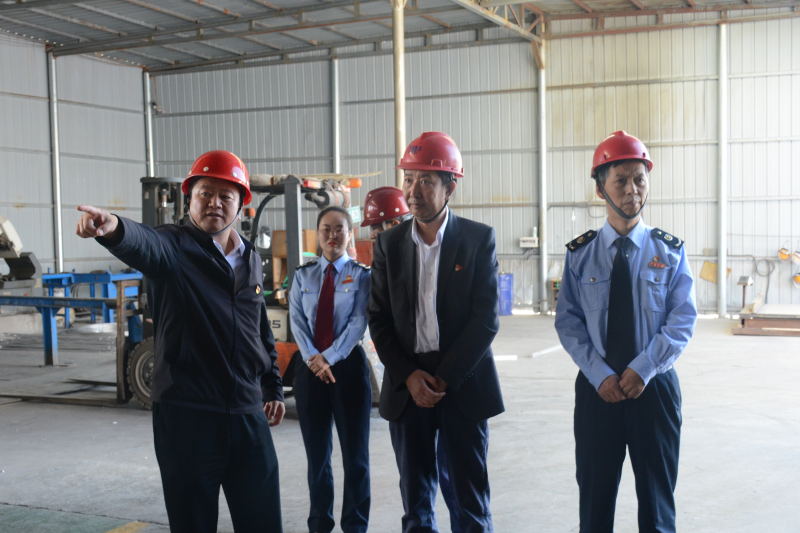 西寧市稅務(wù)局黨委書記、局長(zhǎng)劉興華蒞臨 青海物產(chǎn)工業(yè)投資有限公司調(diào)研