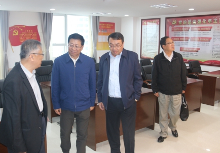 青海省副省長、省國資委黨委書記、主任王黎明，蒞臨省物產集團調研指導工作